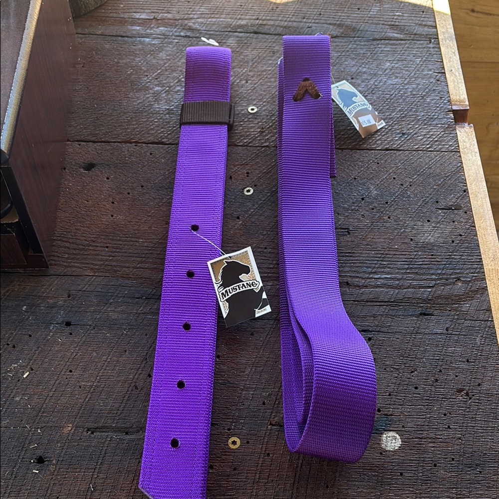 Mustang Purple Nylon tie strap